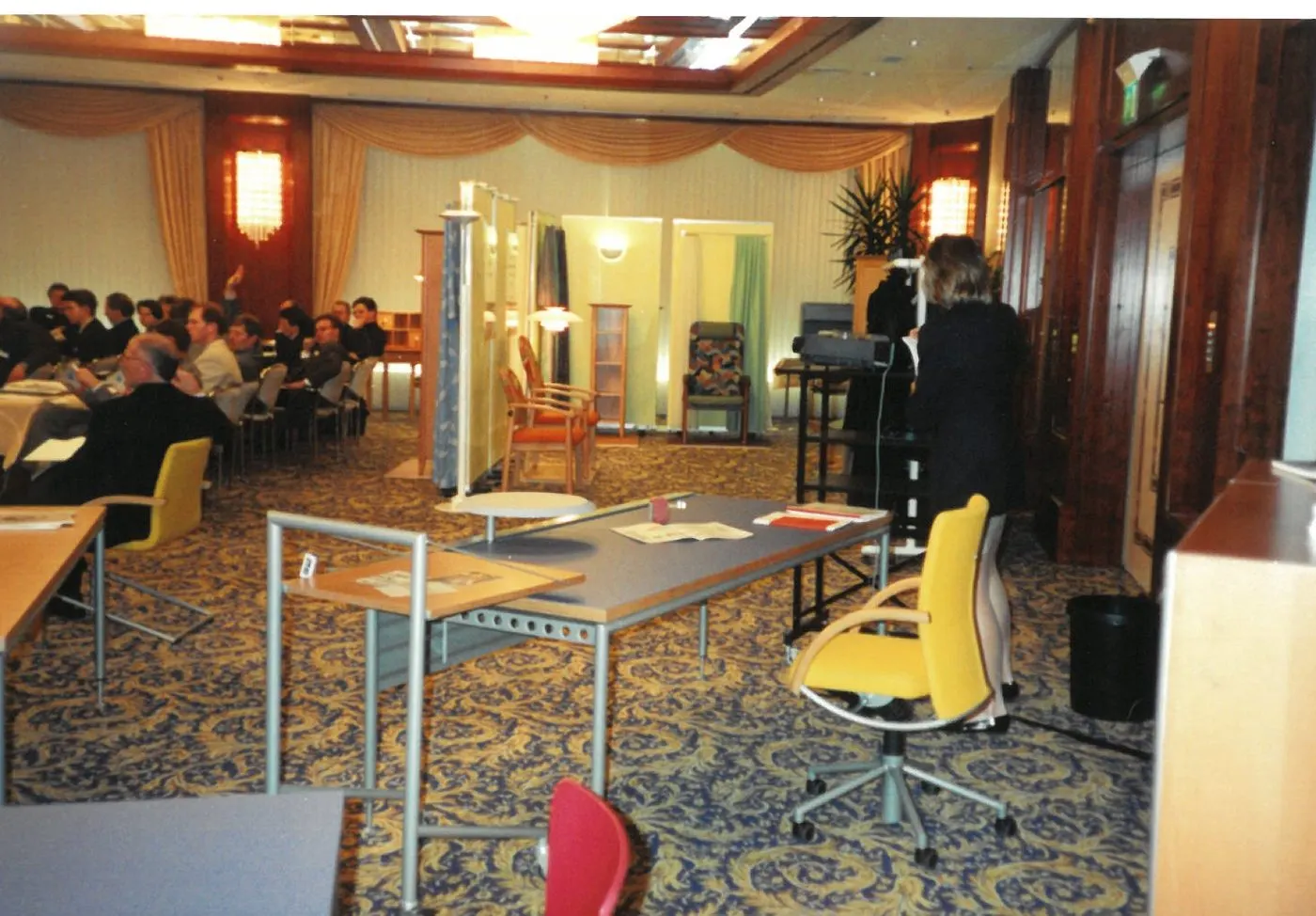 Vortragssaal beim Wiesner-Hager Meeting-Point 1996