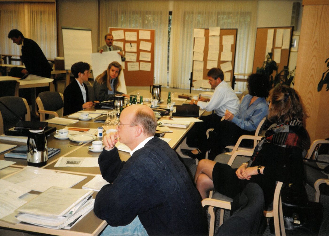 Workshop-Moderation beim Orgatec-Nachworkshop