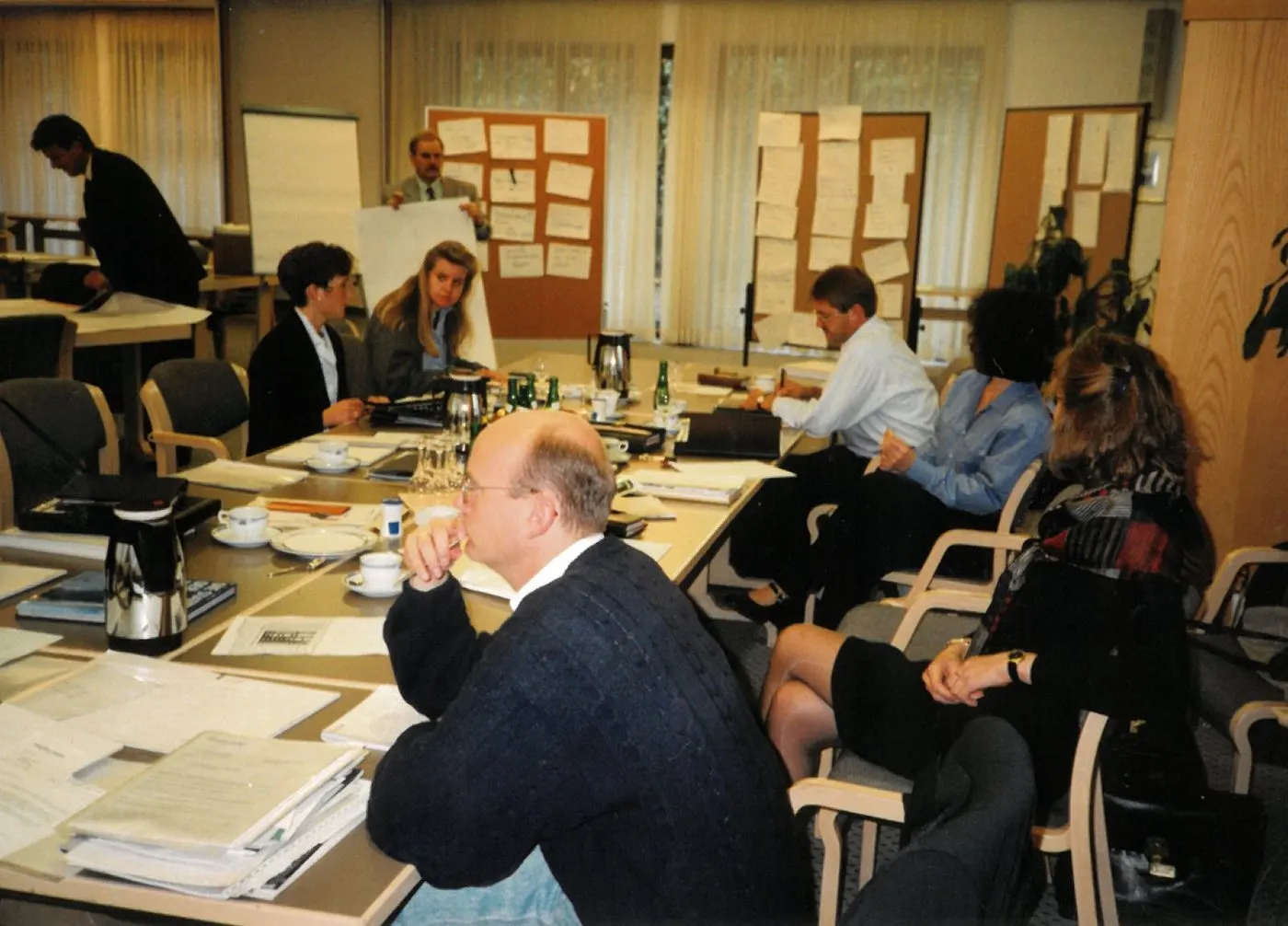 Workshop-Moderation beim Orgatec-Nachworkshop